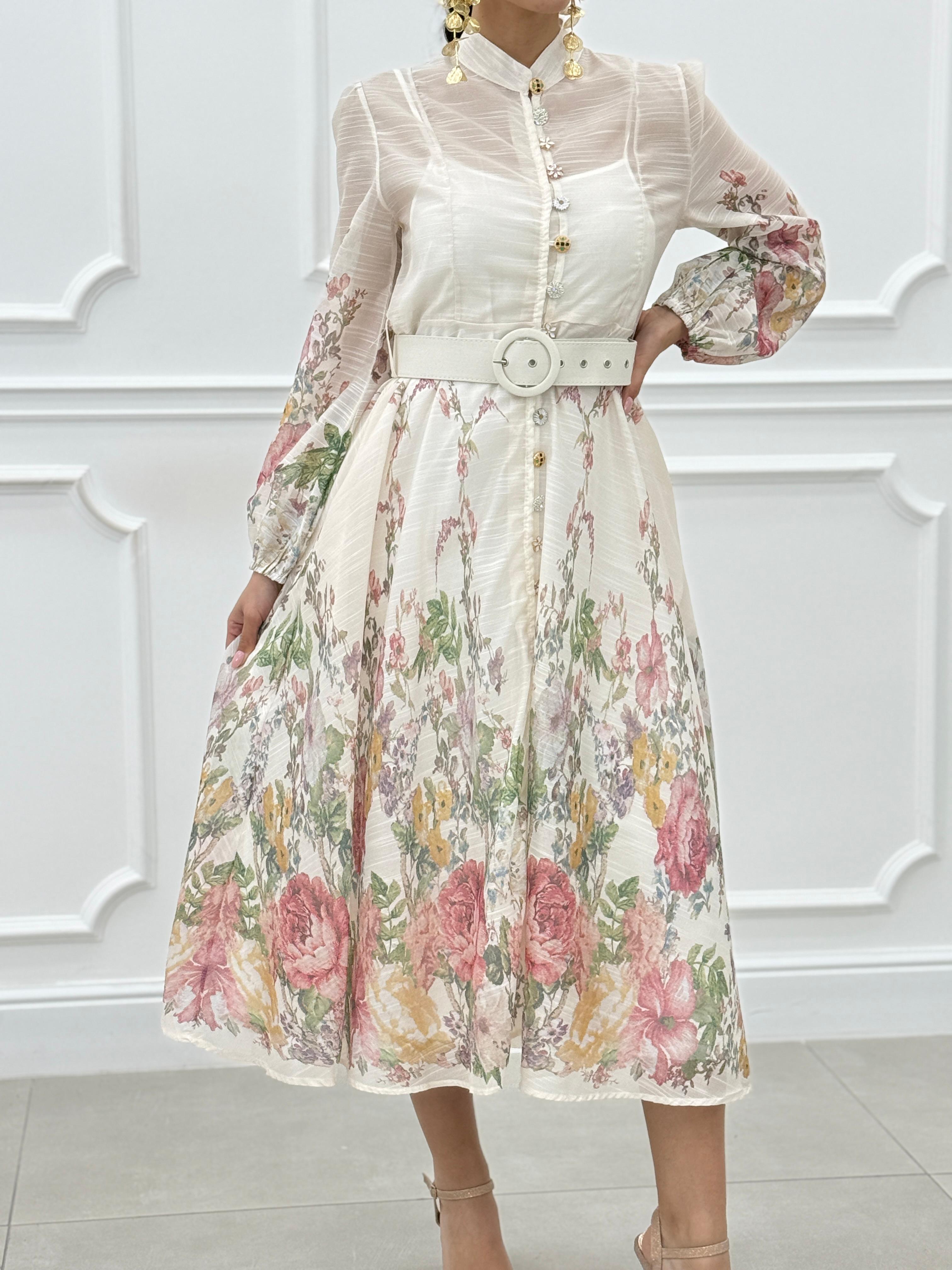 ABITO FANTASIA CON BOTTONI GIOIELLO NEW SS25