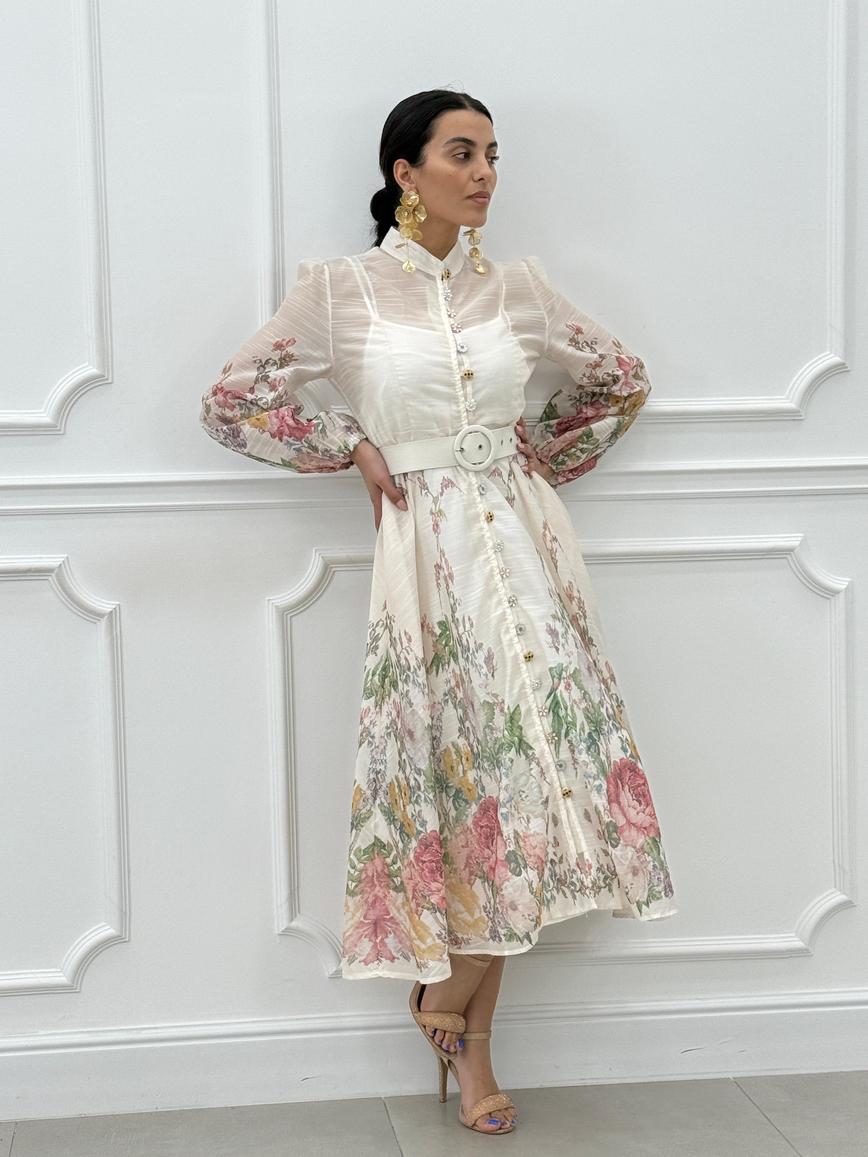 ABITO FANTASIA CON BOTTONI GIOIELLO NEW SS25