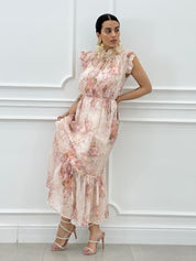 ABITO LUNGO FANTASIA FLOREALE NEW SS25