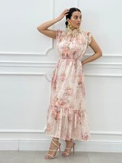 ABITO LUNGO FANTASIA FLOREALE NEW SS25