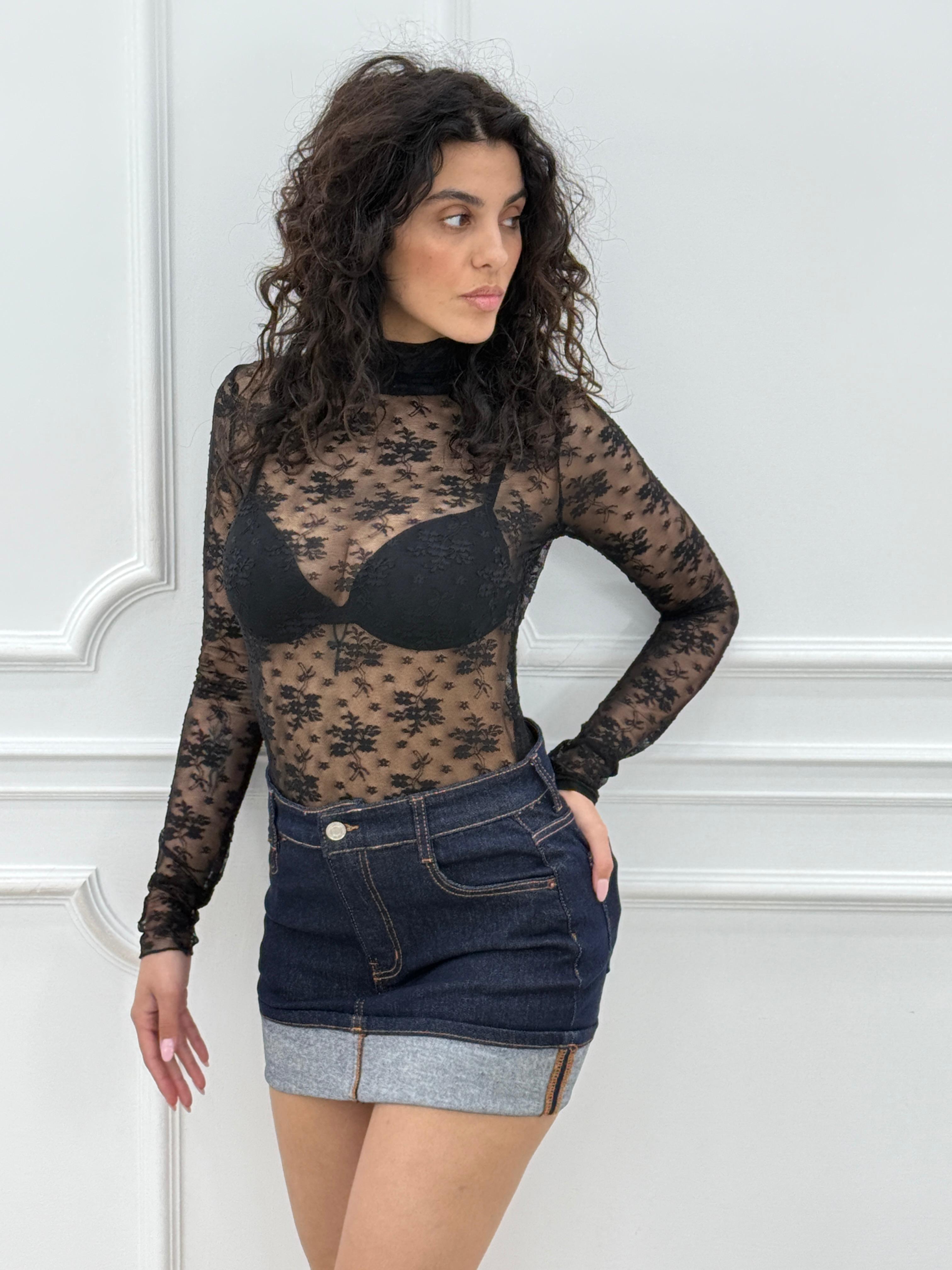 GONNA DENIM CON RISVOLTO NEW SS25