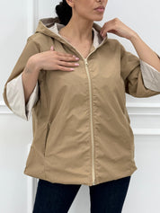 GIUBBINO TAFTA CON CAPPUCCIO NEW SS25