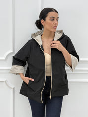 GIUBBINO TAFTA CON CAPPUCCIO NEW SS25