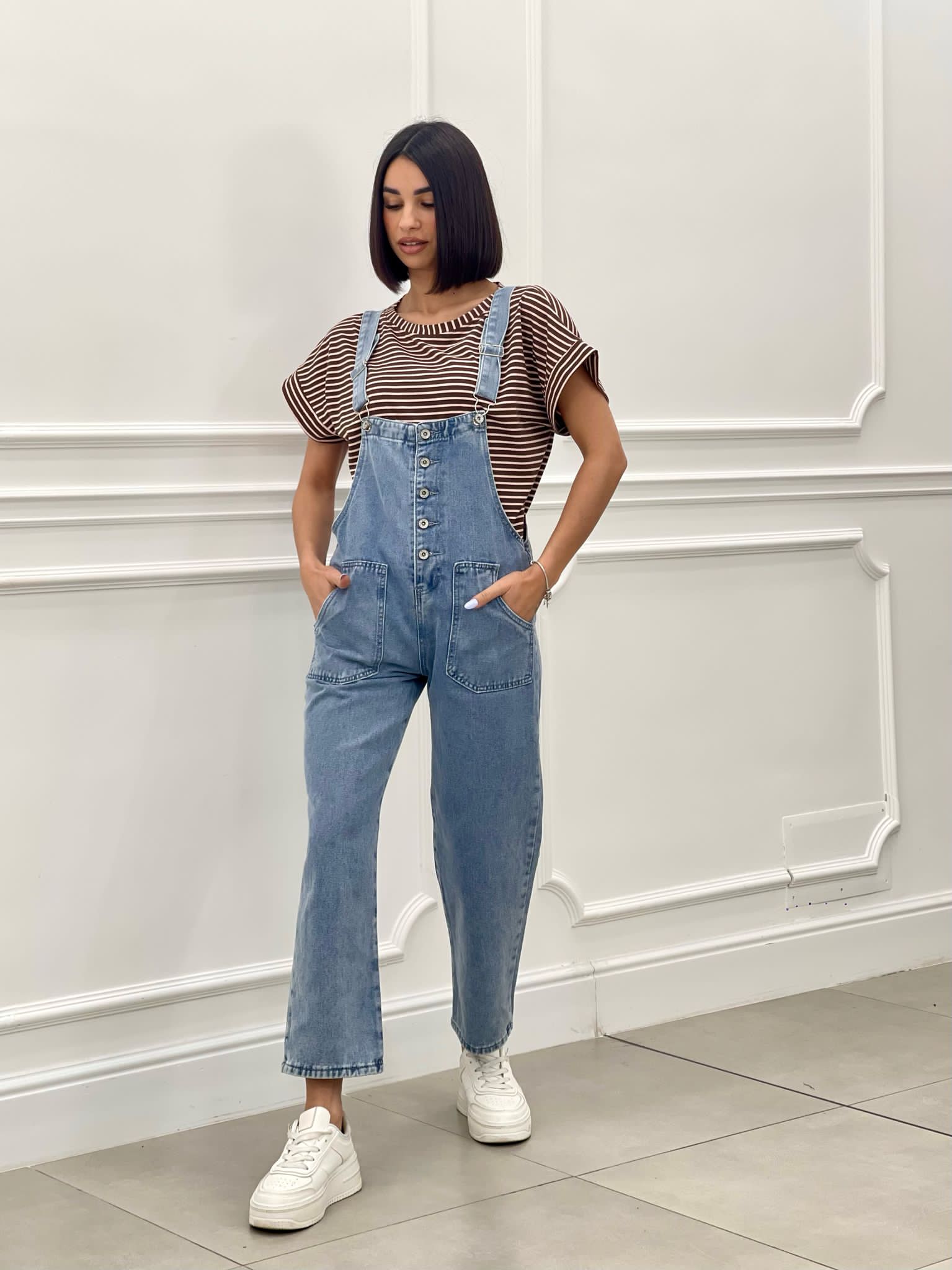 SALOPETTE DENIM NEW SS25