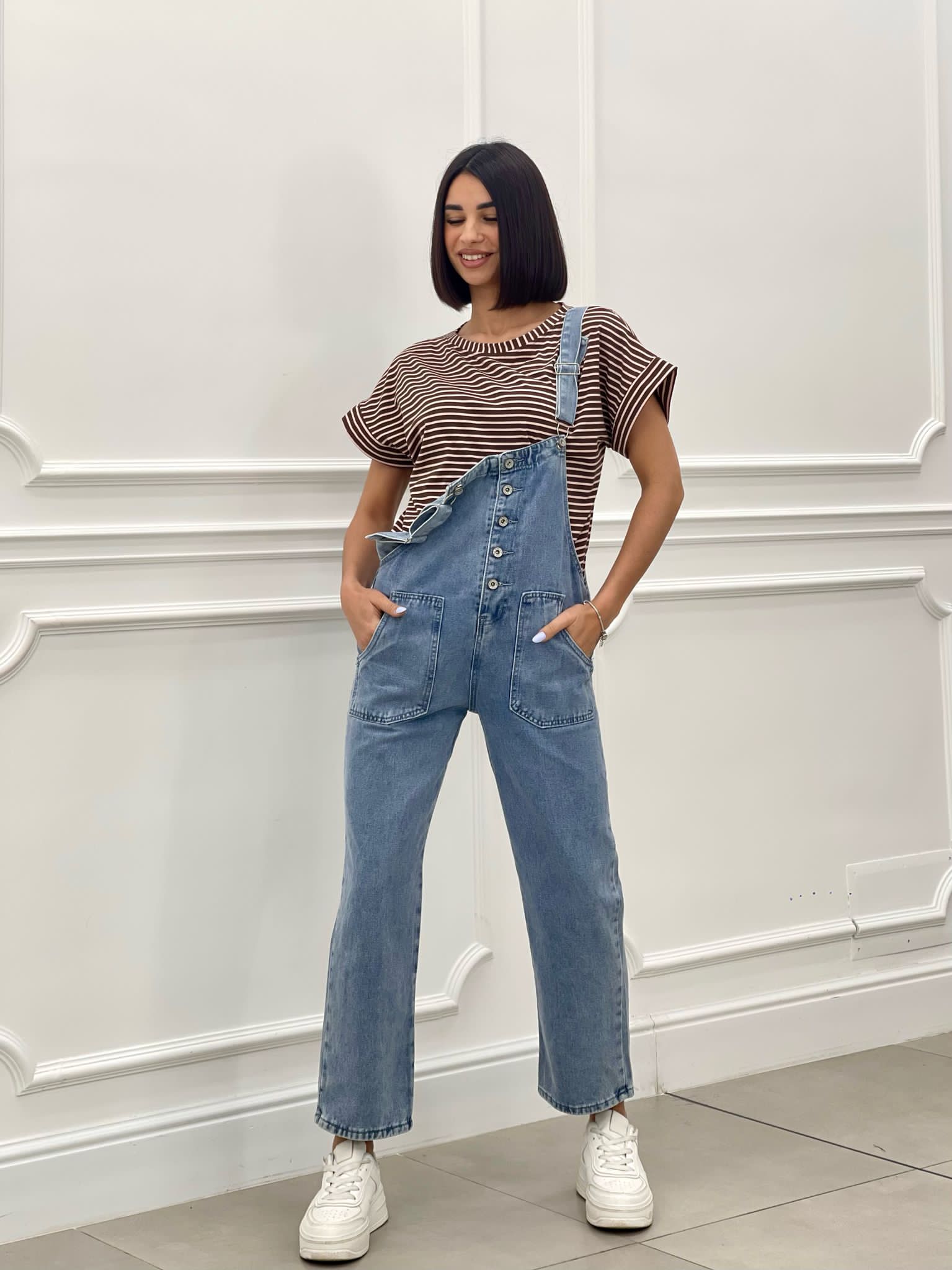 SALOPETTE DENIM NEW SS25