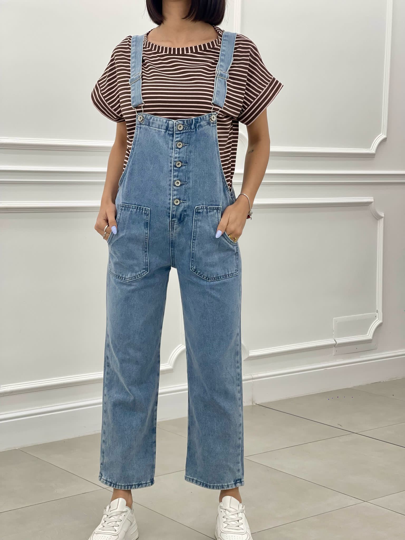 SALOPETTE DENIM NEW SS25