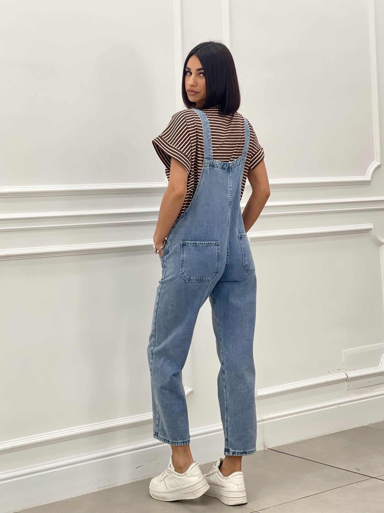 SALOPETTE DENIM NEW SS25