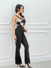 JEANS FLARED PUSH UP NEW SS25