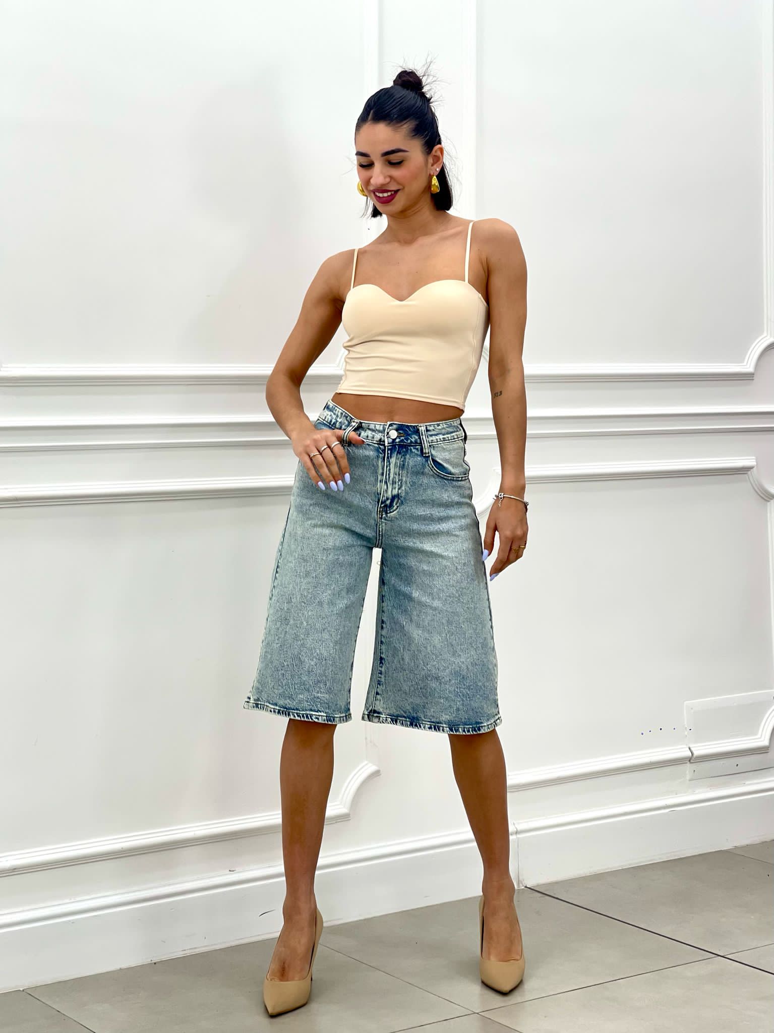 BERMUDA DENIM NEW SS25