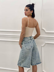 BERMUDA DENIM NEW SS25