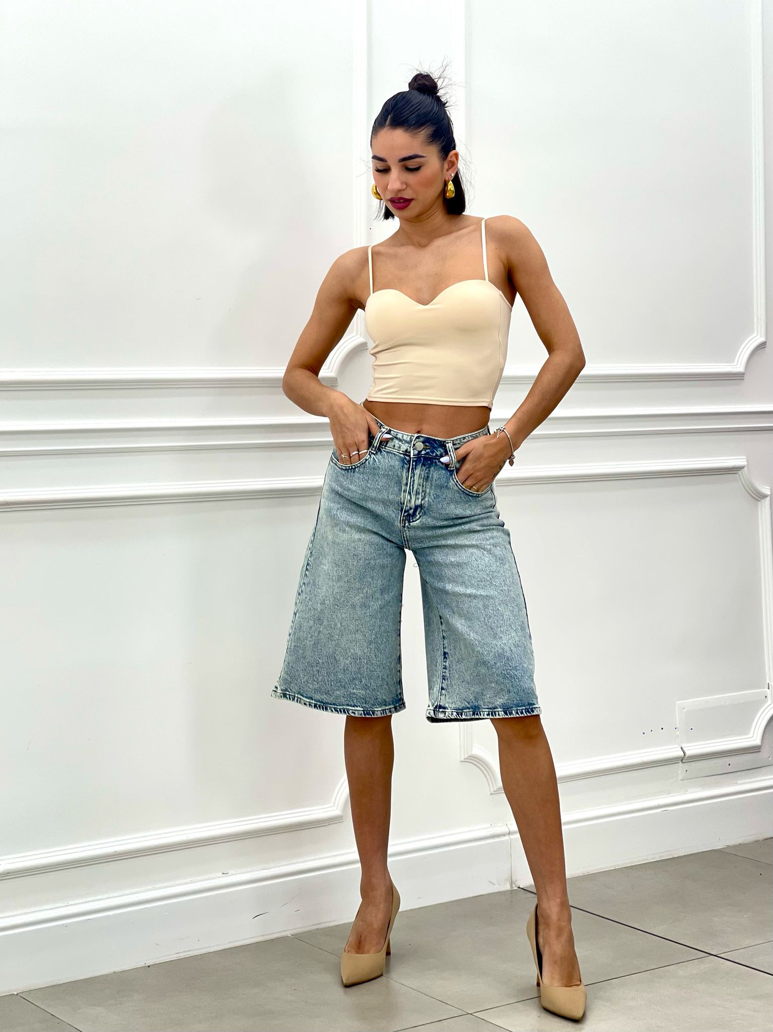 BERMUDA DENIM NEW SS25