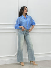 JEANS WIDE LEG NEW SS25