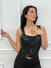 BODY CON RICAMO NEW SS25