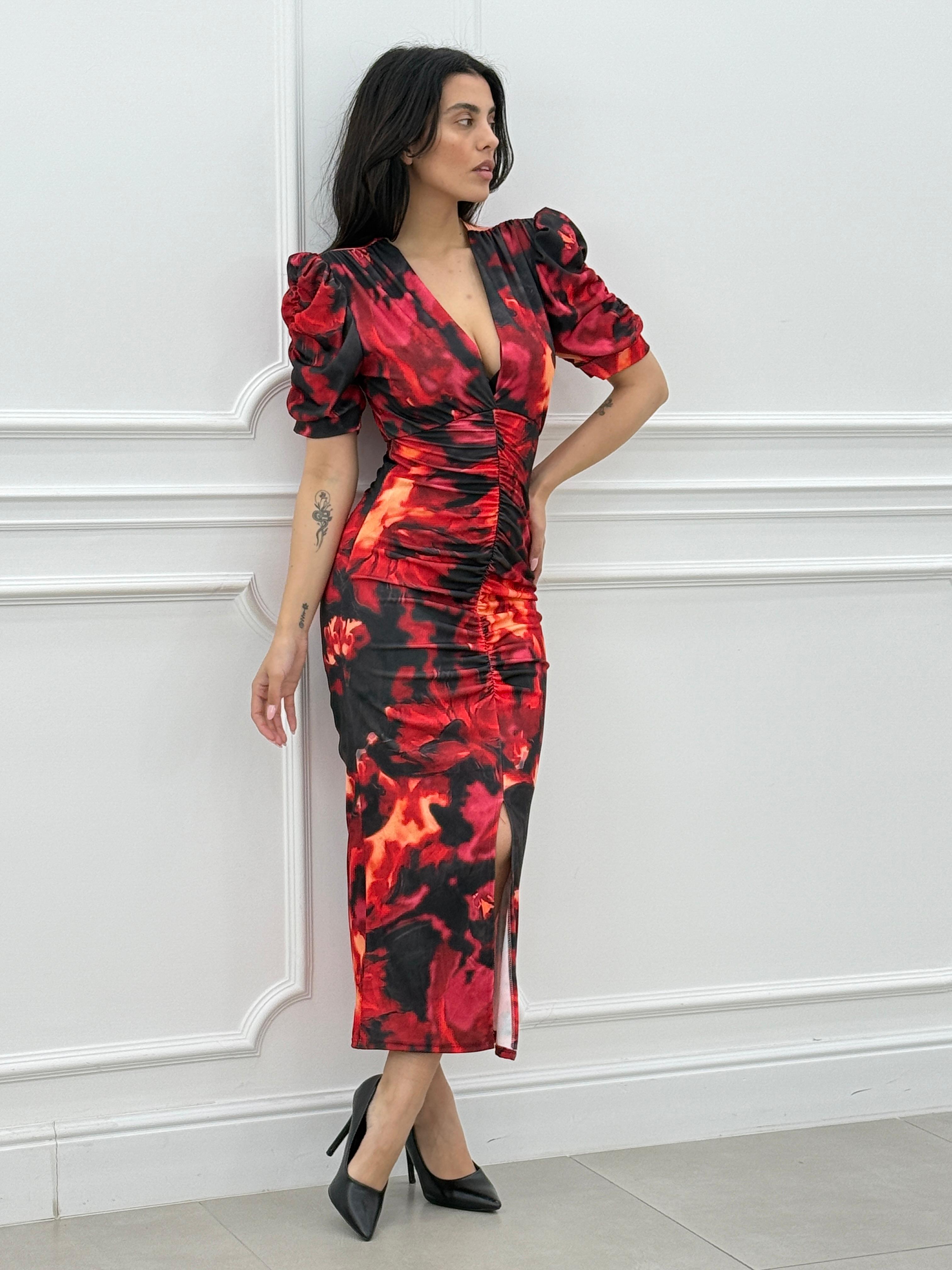 ABITO FANTASIA CON SPACCO NEW SS25