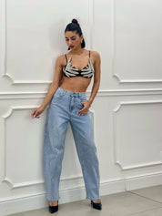 JEANS CARGO SHINE NEW SS25