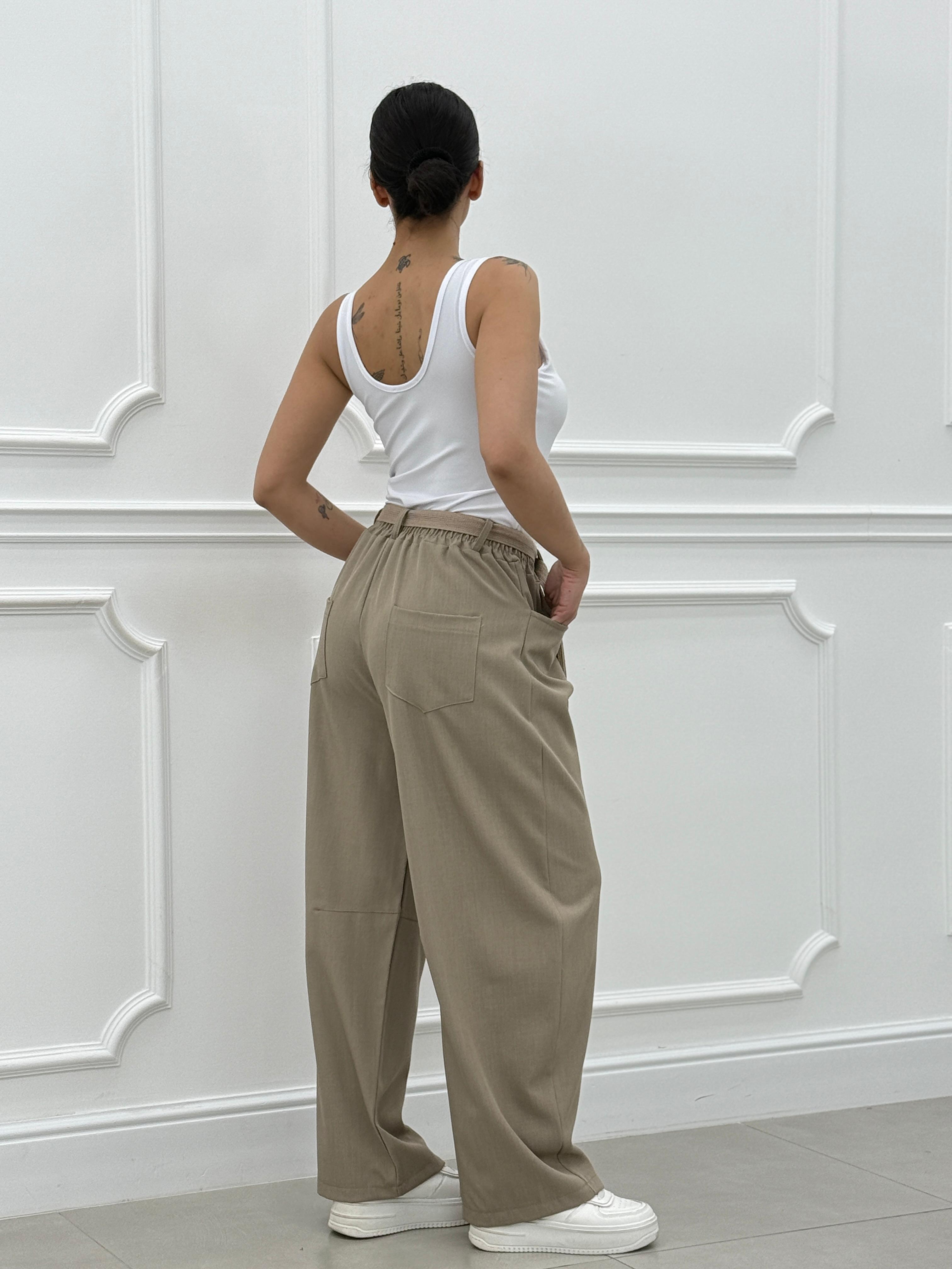 PANTALONE WIDE LEG NEW SS25