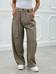 PANTALONE WIDE LEG NEW SS25