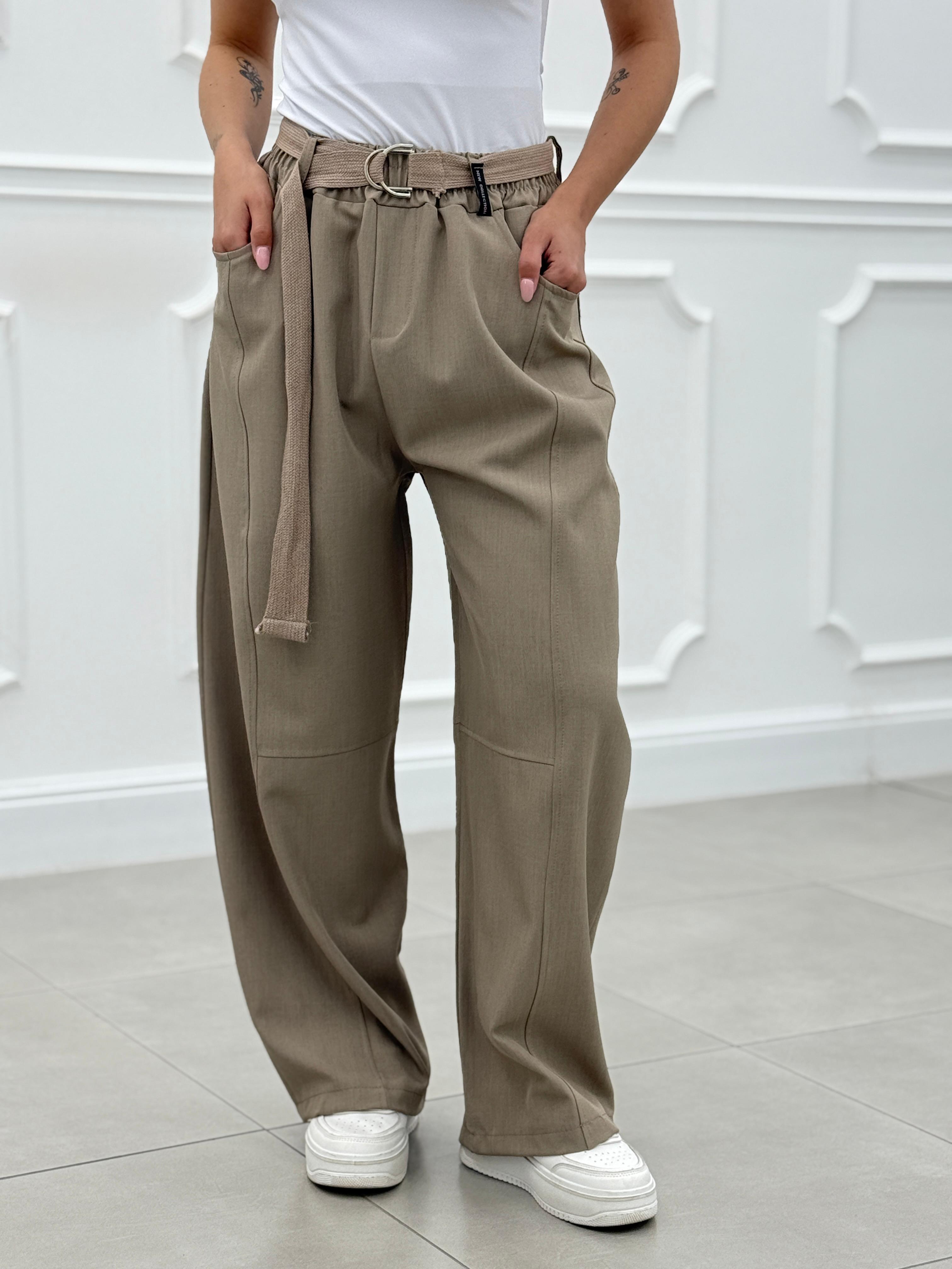PANTALONE WIDE LEG NEW SS25