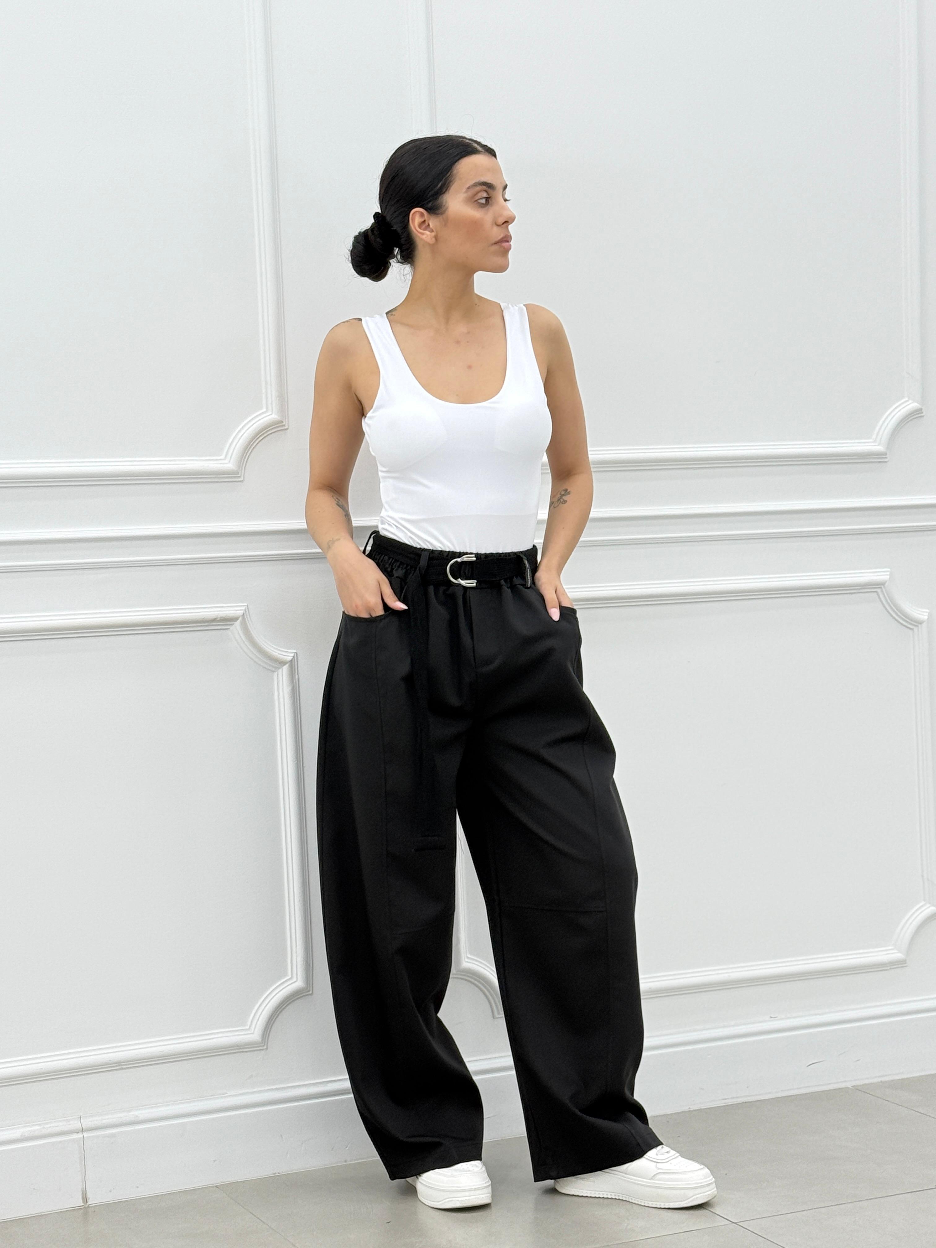 PANTALONE WIDE LEG NEW SS25