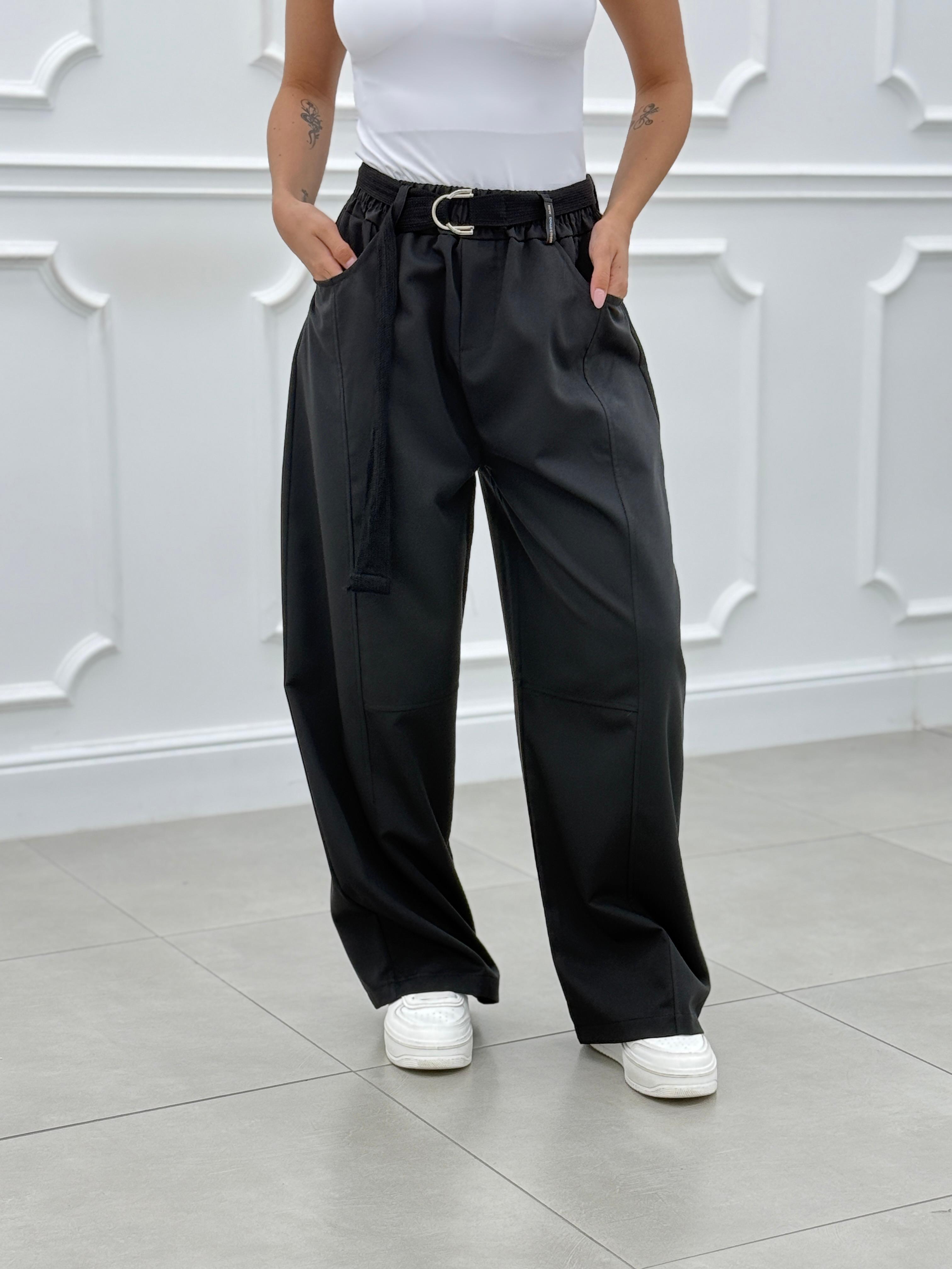 PANTALONE WIDE LEG NEW SS25