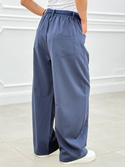 PANTALONE WIDE LEG NEW SS25