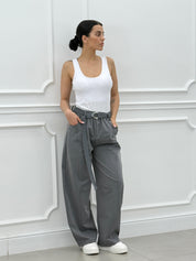 PANTALONE WIDE LEG NEW SS25