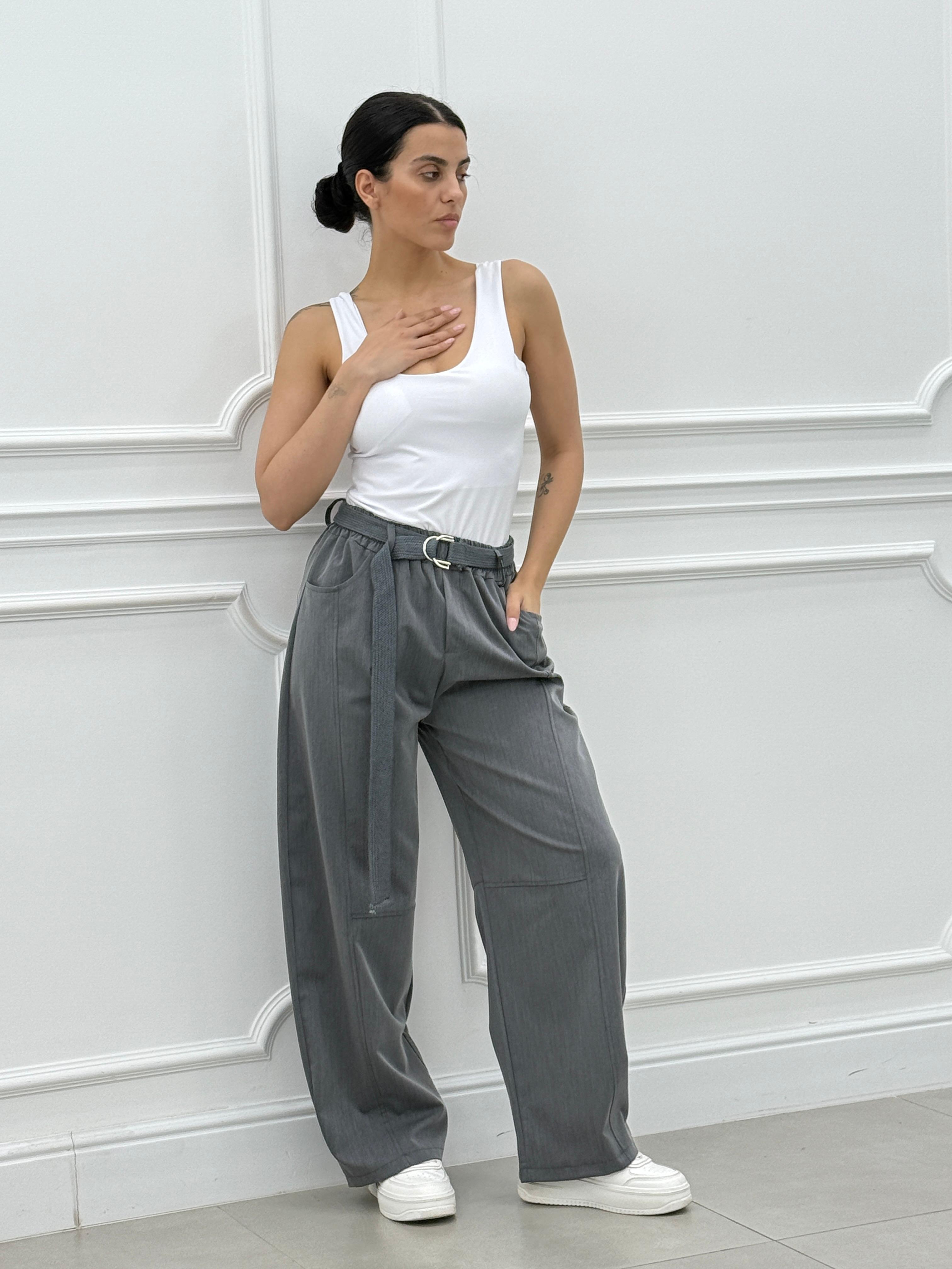 PANTALONE WIDE LEG NEW SS25