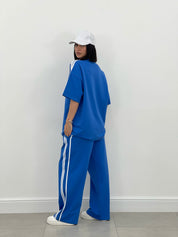 COORDINATO TUTA CON PROFILI LATERALI NEW SS25