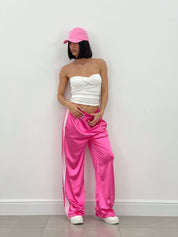 PANTALONE RASO CON BANDA LATERALE NEW SS25