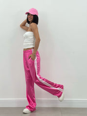 PANTALONE RASO CON BANDA LATERALE NEW SS25