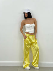 PANTALONE RASO CON BANDA LATERALE NEW SS25