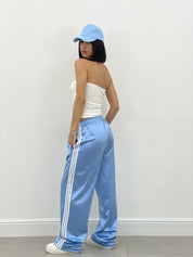 PANTALONE RASO CON BANDA LATERALE NEW SS25