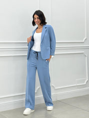 COORDINATO GIACCA E PANTAPALAZZO NEW SS25