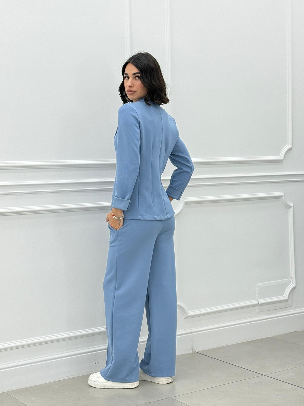 COORDINATO GIACCA E PANTAPALAZZO NEW SS25