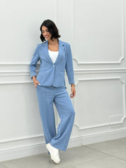 COORDINATO GIACCA E PANTAPALAZZO NEW SS25