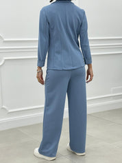 COORDINATO GIACCA E PANTAPALAZZO NEW SS25