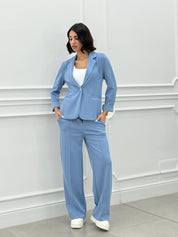 COORDINATO GIACCA E PANTAPALAZZO NEW SS25