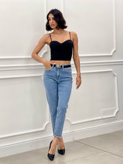 JEANS MOM FIT NEW SS25