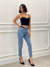 JEANS MOM FIT NEW SS25