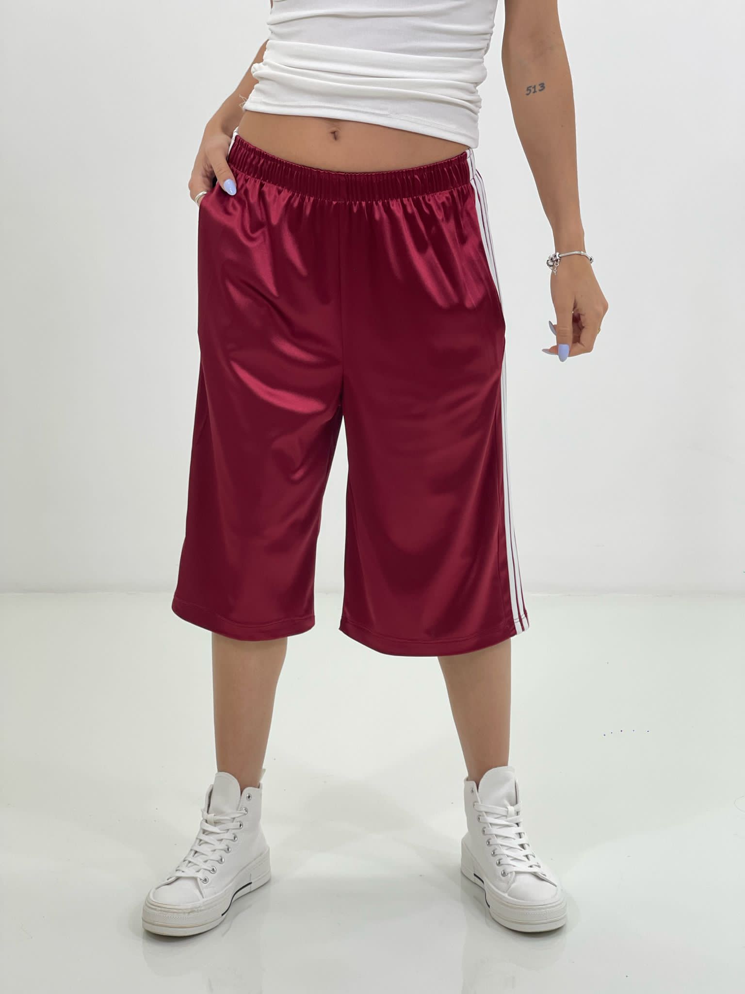 BERMUDA RASO CON PROFILO LATERALE NEW SS25