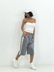 BERMUDA RASO CON PROFILO LATERALE NEW SS25
