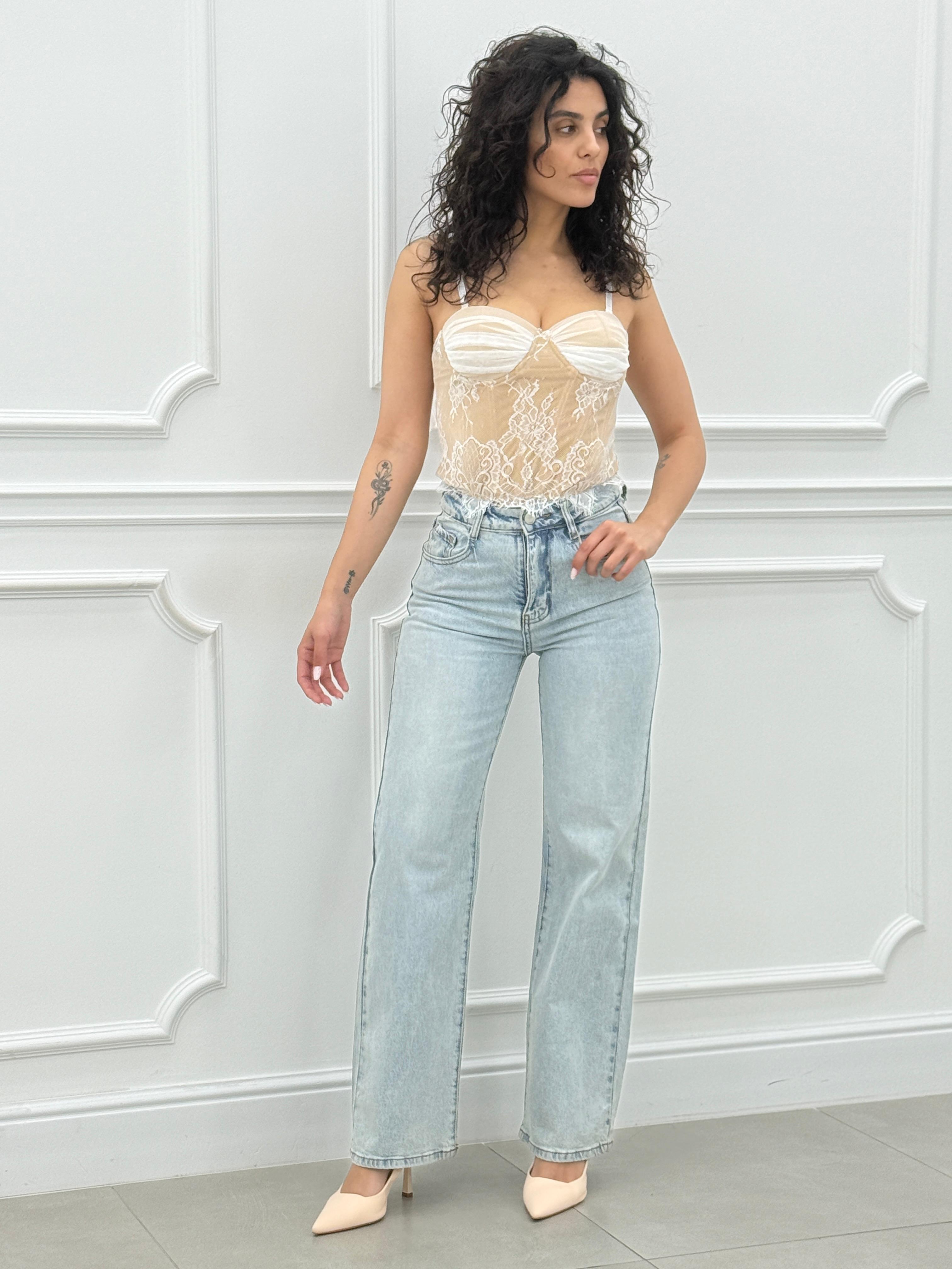 JEANS WIDE LEG NEW SS25