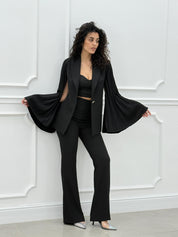 TAILLEUR MANICHE PLISSET TOP QUALITY NEW SS25