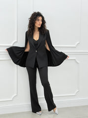 TAILLEUR MANICHE PLISSET TOP QUALITY NEW SS25