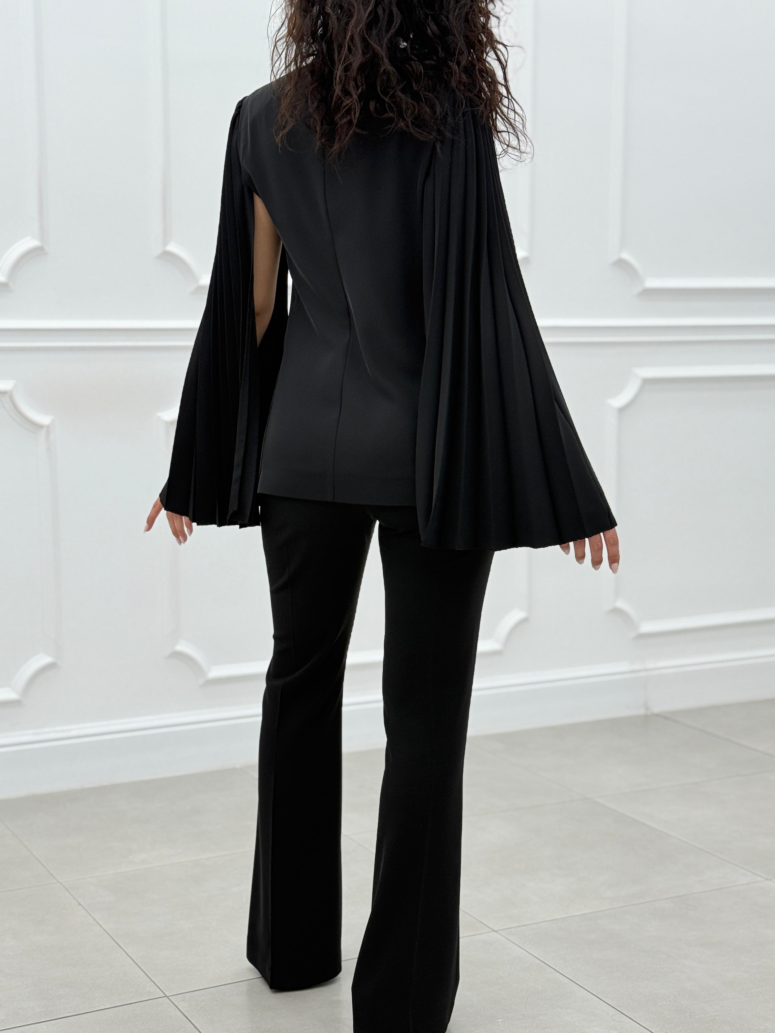 TAILLEUR MANICHE PLISSET TOP QUALITY NEW SS25