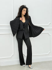 TAILLEUR MANICHE PLISSET TOP QUALITY NEW SS25