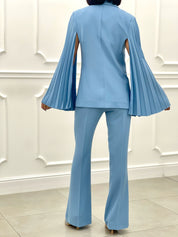 TAILLEUR MANICHE PLISSET TOP QUALITY NEW SS25
