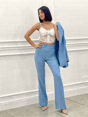 TAILLEUR MANICHE PLISSET TOP QUALITY NEW SS25