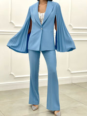 TAILLEUR MANICHE PLISSET TOP QUALITY NEW SS25
