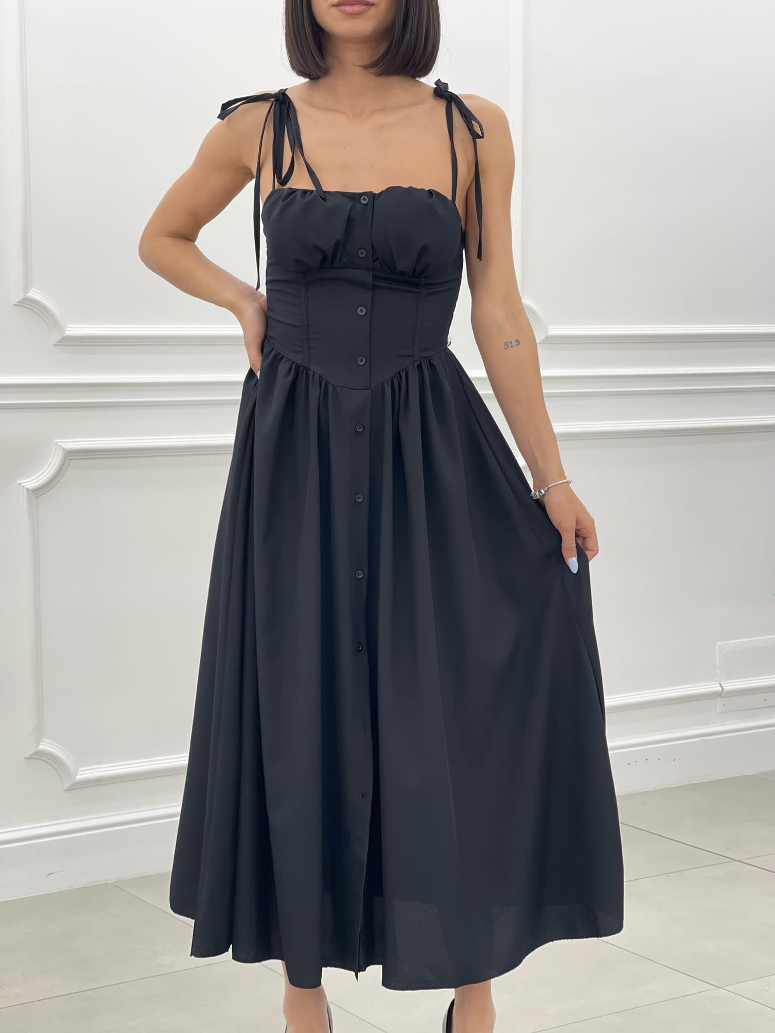 DRESS CON BOTTONI NEW SS25